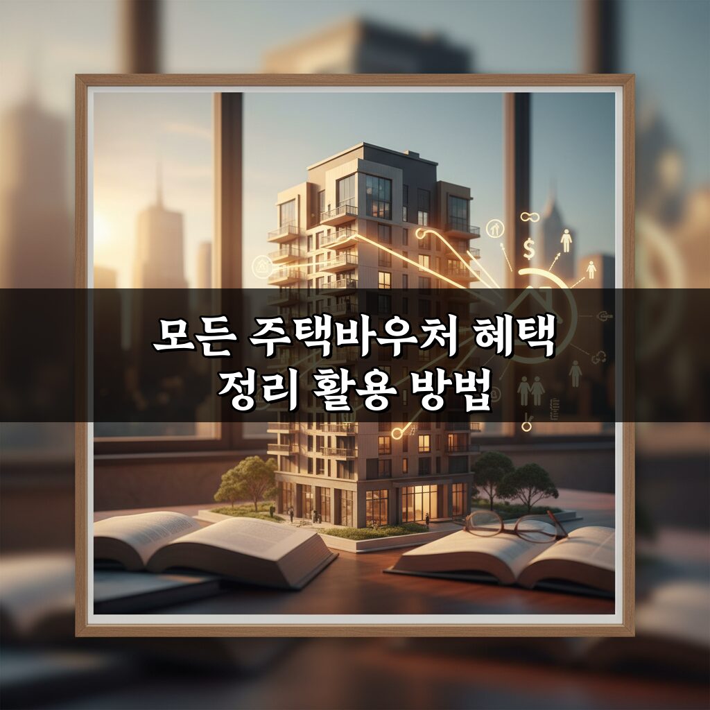 2026년 모든 주택바우처 혜택 정리, 조건부터 신청까지