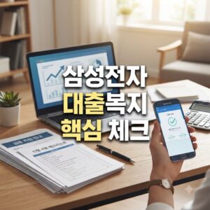 삼성전자 대출 복지 대상자별 지원 조건과 확인사항