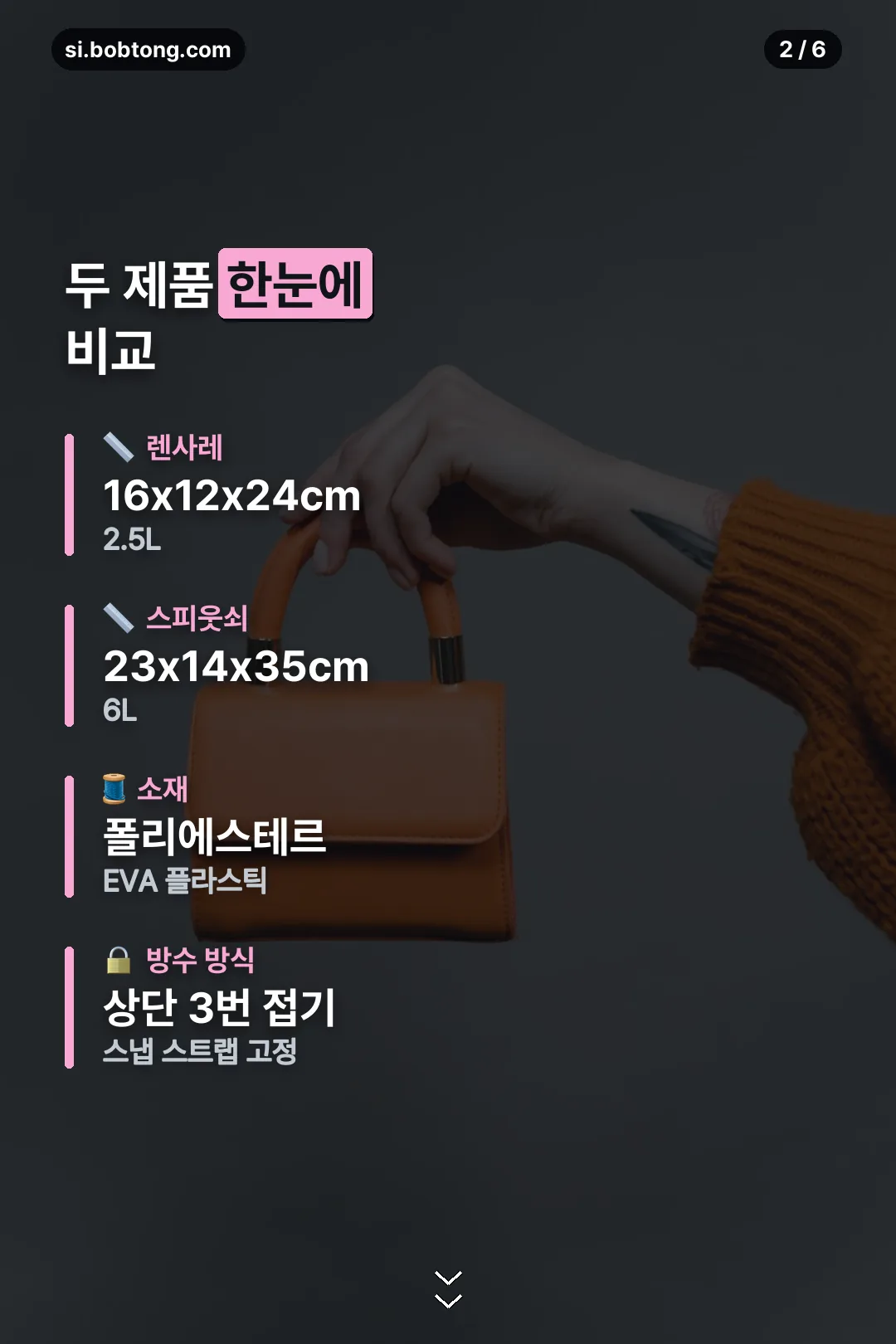 렌사레·스피웃쇠 사이즈 비교