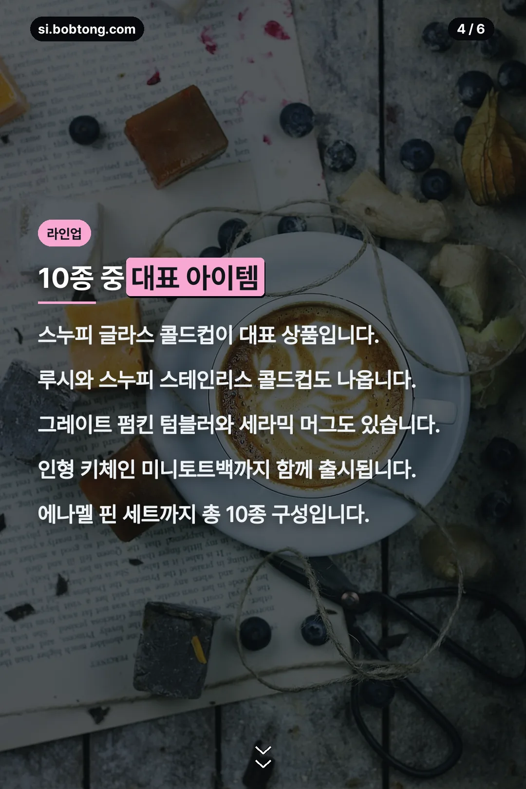 대표 아이템 소개