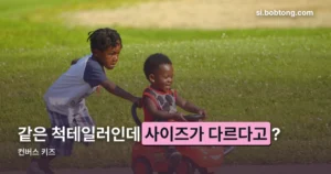 컨버스 키즈 사이즈·라인 정리 — 척테일러부터 슬립온까지